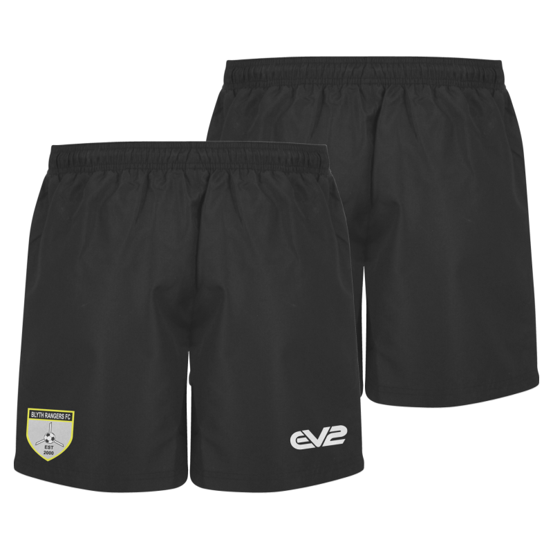 club shop black orange stock_leisure shorts
