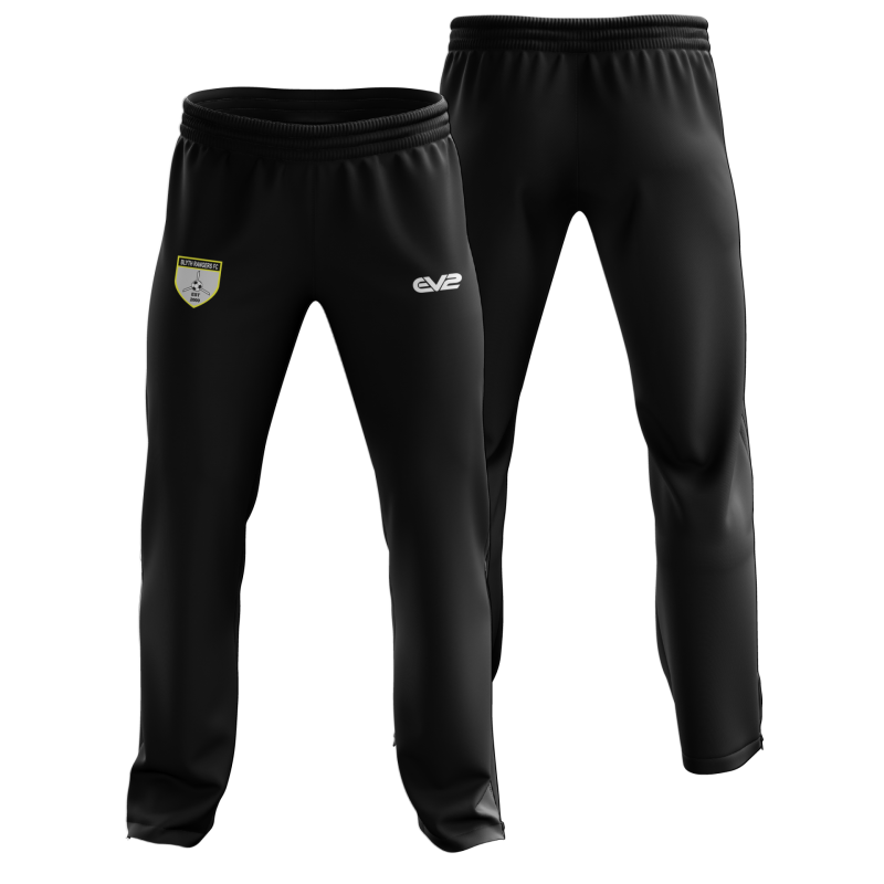 club shop black orange stock_pants