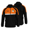 club shop black orange stock_rain jacket