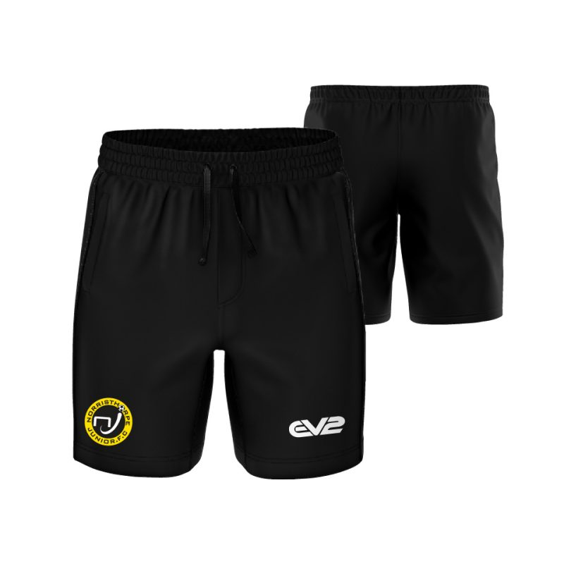 LEISURE SHORTS BLACK-Norristhorpe