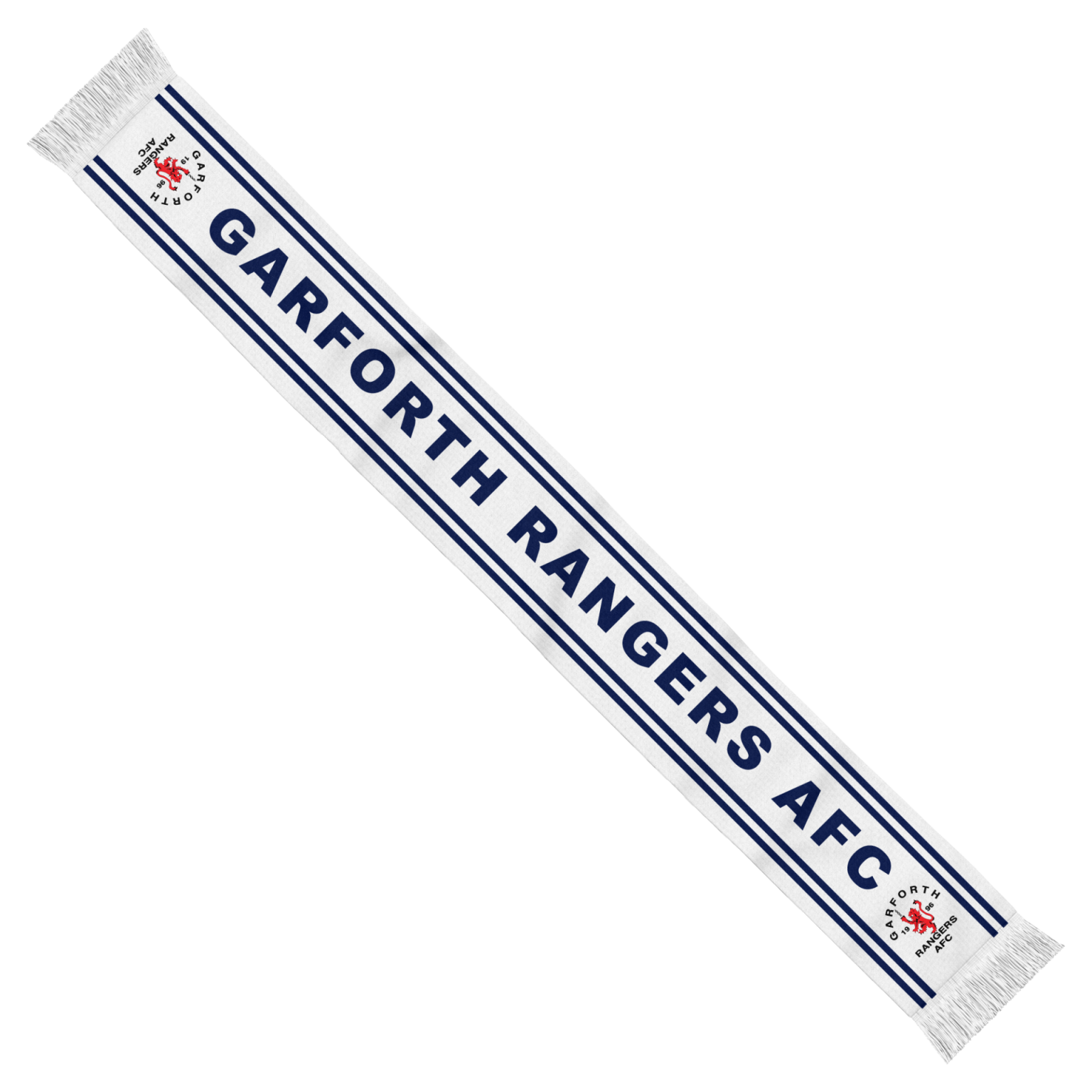 Garforth Rangers – White Scarf | EV2 Sportswear