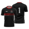 Saracens Touch – Black Training tee