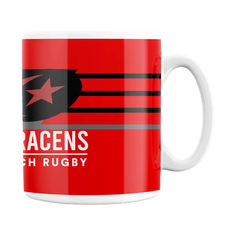 Saracens Touch – Red Mug