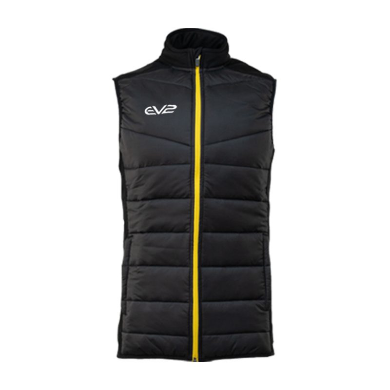 Black and Yellow Gilet | EV2 Sportswear