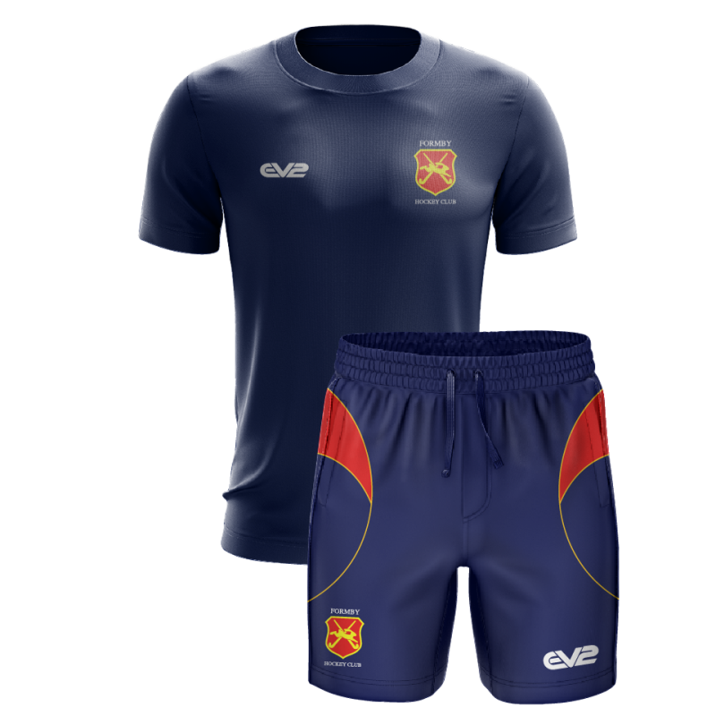 Club Shop Formby HC Navy Tee & Shorts Bundle Club Shop Formby HC Navy Tee & Shorts Bundle