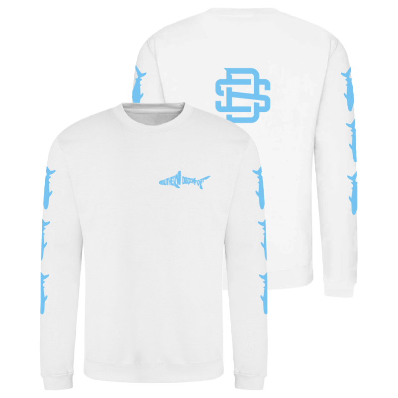 White LS Tee