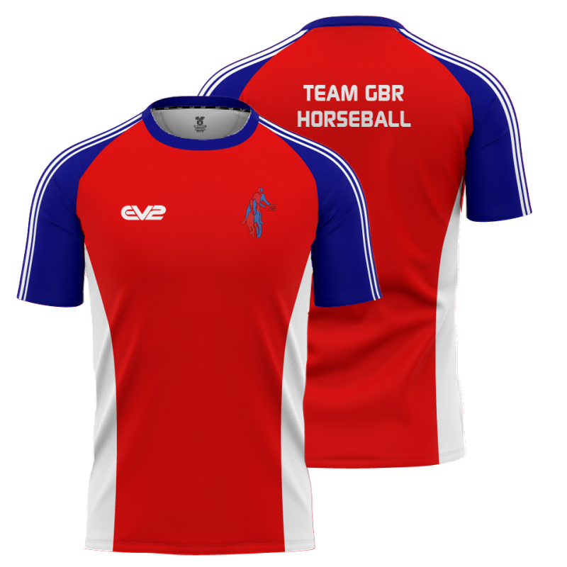 Team GBR – Training Tee – Red
