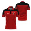 Southgate Olympic Red & Black Polo
