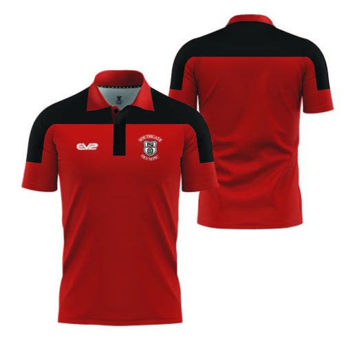 Southgate Olympic Red & Black Polo