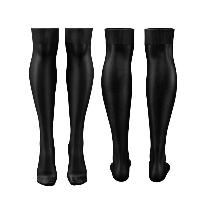 Winsham Web Images_Black Stock_Socks