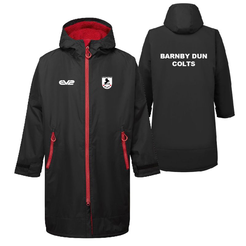 Barnby Dun – Black Red Dry Robe | EV2 Sportswear