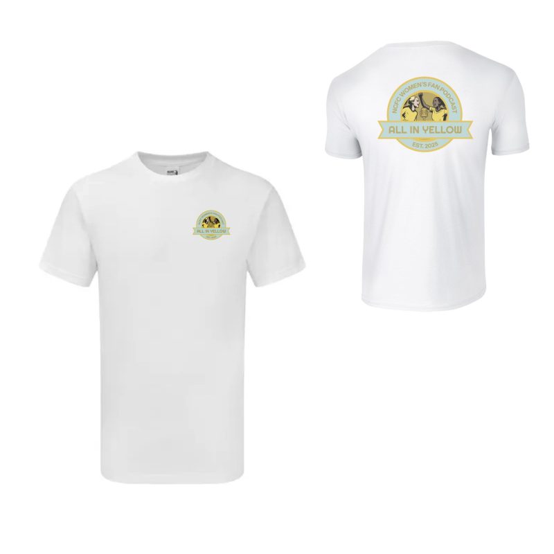 BTB-All yellow white tee