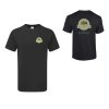 BTB-all yellow black tee