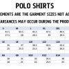 POLO-01 size guide scottish petanuq